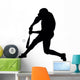 Baseball Silhouette Wall Decal