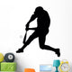 Baseball Silhouette Wall Decal