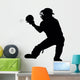 Baseball Silhouette Wall Decal