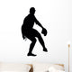 Baseball Silhouette Wall Decal