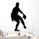 Baseball Silhouette Wall Decal