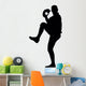 Pitcher Baseball Silhouette Wall Decal