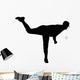 Baseball Silhouette Wall Decal