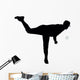 Baseball Silhouette Wall Decal
