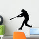Baseball Silhouette Wall Decal
