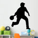 Basketball Silhouette Wall Decal