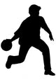 Basketball Silhouette Wall Decal