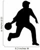 Basketball Silhouette Wall Decal