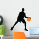Basketball Player Silhouette Wall Decal