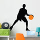 Basketball Player Silhouette Wall Decal