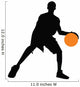 Basketball Player Silhouette Wall Decal