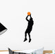 Basketball Player Silhouette Wall Decal