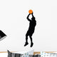 Basketball Player Silhouette Wall Decal