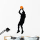 Basketball Player Silhouette Wall Decal