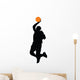Basketball Player Silhouette Wall Decal