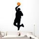 Basketball Player Silhouette Wall Decal