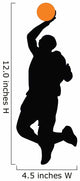 Basketball Player Silhouette Wall Decal
