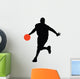 Basketball Player Silhouette Wall Decal