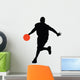 Basketball Player Silhouette Wall Decal
