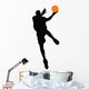 Basketball Player Silhouette Wall Decal