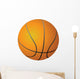 Orange Basketball Cut out Wall Decal