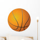 Orange Basketball Cut out Wall Decal