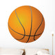 Orange Basketball Cut out Wall Decal