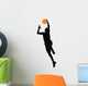 Basketball Player Silhouette Wall Decal