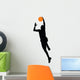 Basketball Player Silhouette Wall Decal