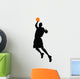 Basketball Player Silhouette Wall Decal