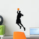 Basketball Player Silhouette Wall Decal