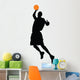 Basketball Player Silhouette Wall Decal
