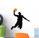 Basketball Player Silhouette Wall Decal