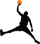 Basketball Player Silhouette Wall Decal