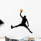 Basketball Player Silhouette Wall Decal