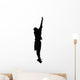 Basketball Player Silhouette Wall Decal