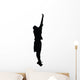 Basketball Player Silhouette Wall Decal