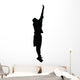 Basketball Player Silhouette Wall Decal