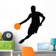 Basketball Player Silhouette Wall Decal