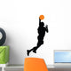 Basketball Player Silhouette Wall Decal