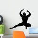 Posing Body Builder Wall Decal