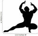 Posing Body Builder Wall Decal