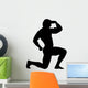 Flexing Body Builder Wall Decal