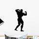 Muscular Body Builder Wall Decal