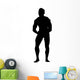 Chest Flex Body Builder Wall Decal