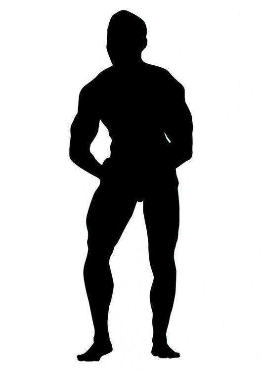 Chest Flex Body Builder Wall Decal