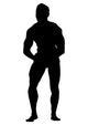 Chest Flex Body Builder Wall Decal