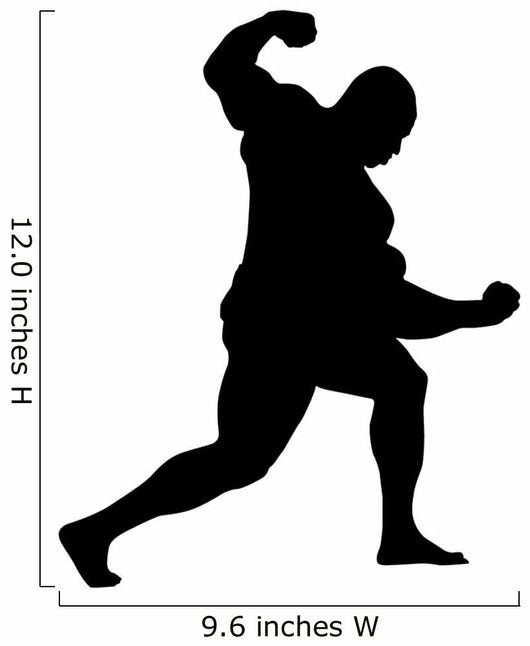 Flex Power Body Wall Decal