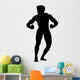 Flexing Body Builder Wall Decal