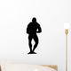 Muscular Bearlike Body Builder Wall Decal